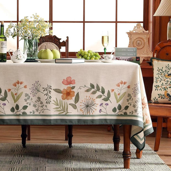 Chenille Manoria Tablecloth