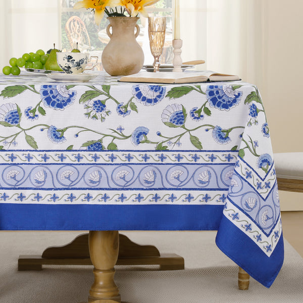 Blue Hydrangea Series Tablecloth